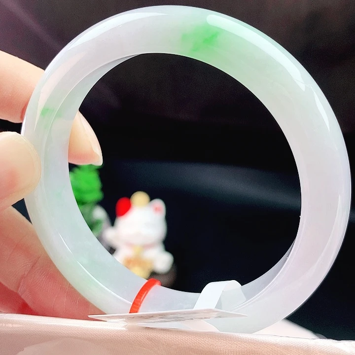 未镶嵌手镯翡翠55冰阳