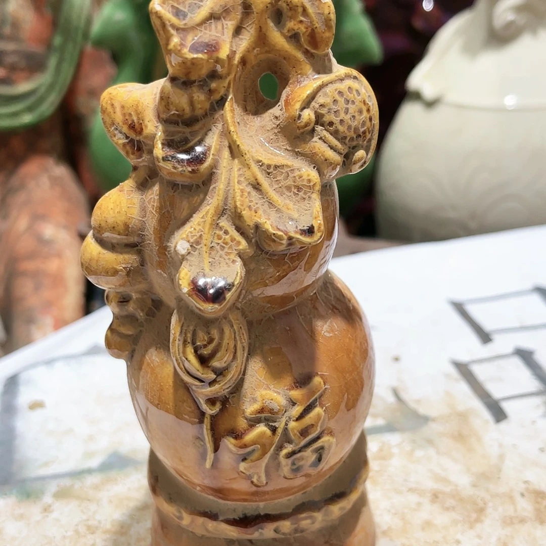 瓦当摆件摆件茶桌茶台陶瓷