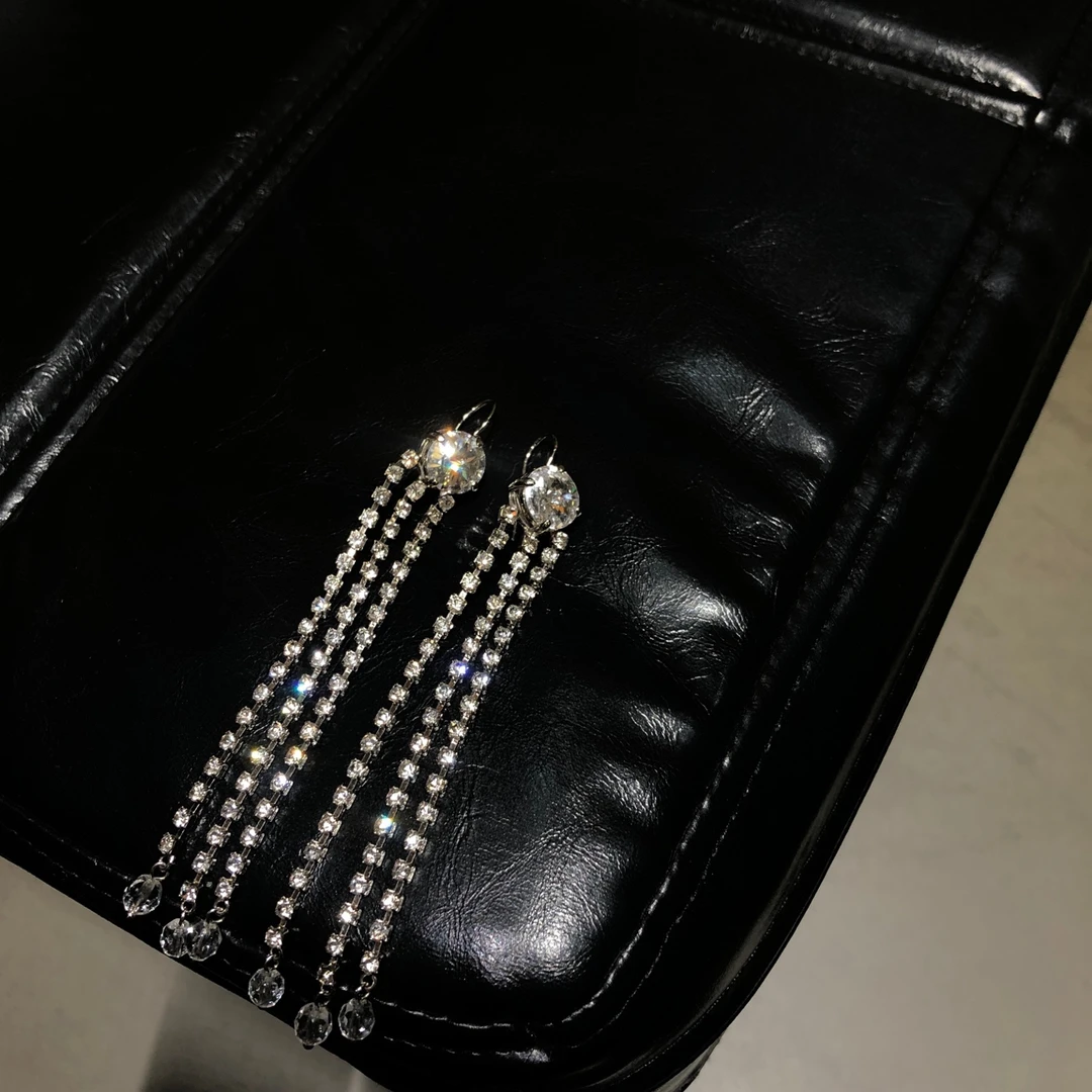 99新 MIU MIU/缪缪 安洁利严选/成色看直播流苏耳钉/GSS28338