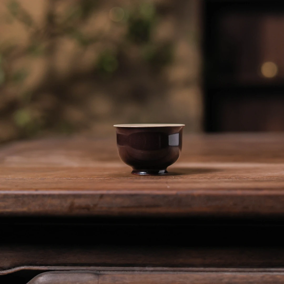 【悦生活】芥拾紫-拙溪&梵田里-高足杯（拙溪梵田SP073）