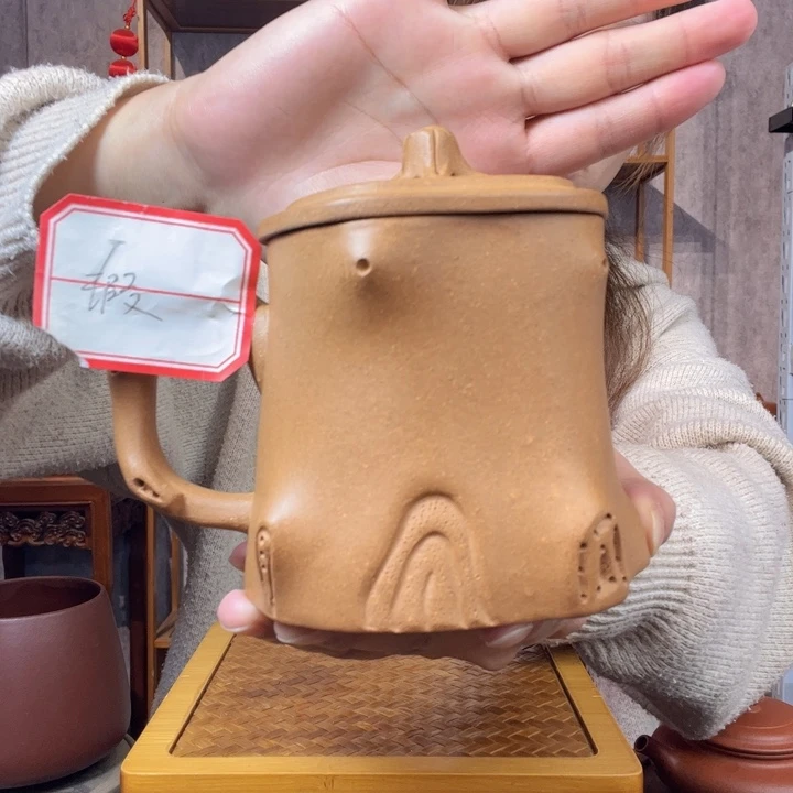 茶杯紫砂原矿紫砂杯