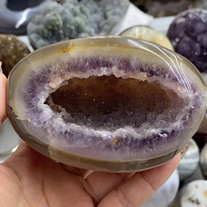 紫晶珠宝半成品未镶嵌28