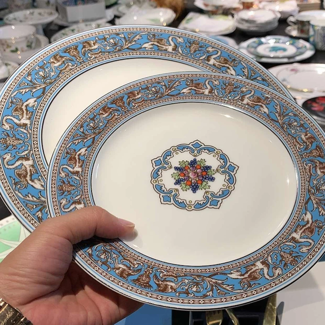 【闪购商品】瓷片大小盘