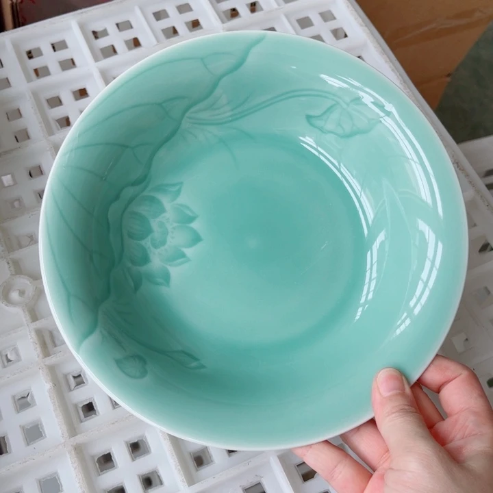 8.5寸龙泉青瓷哈哈哈哈哈