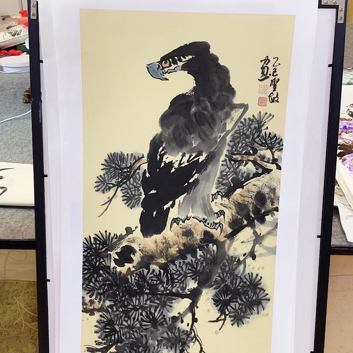 国画张圣敏先生纯手绘作品