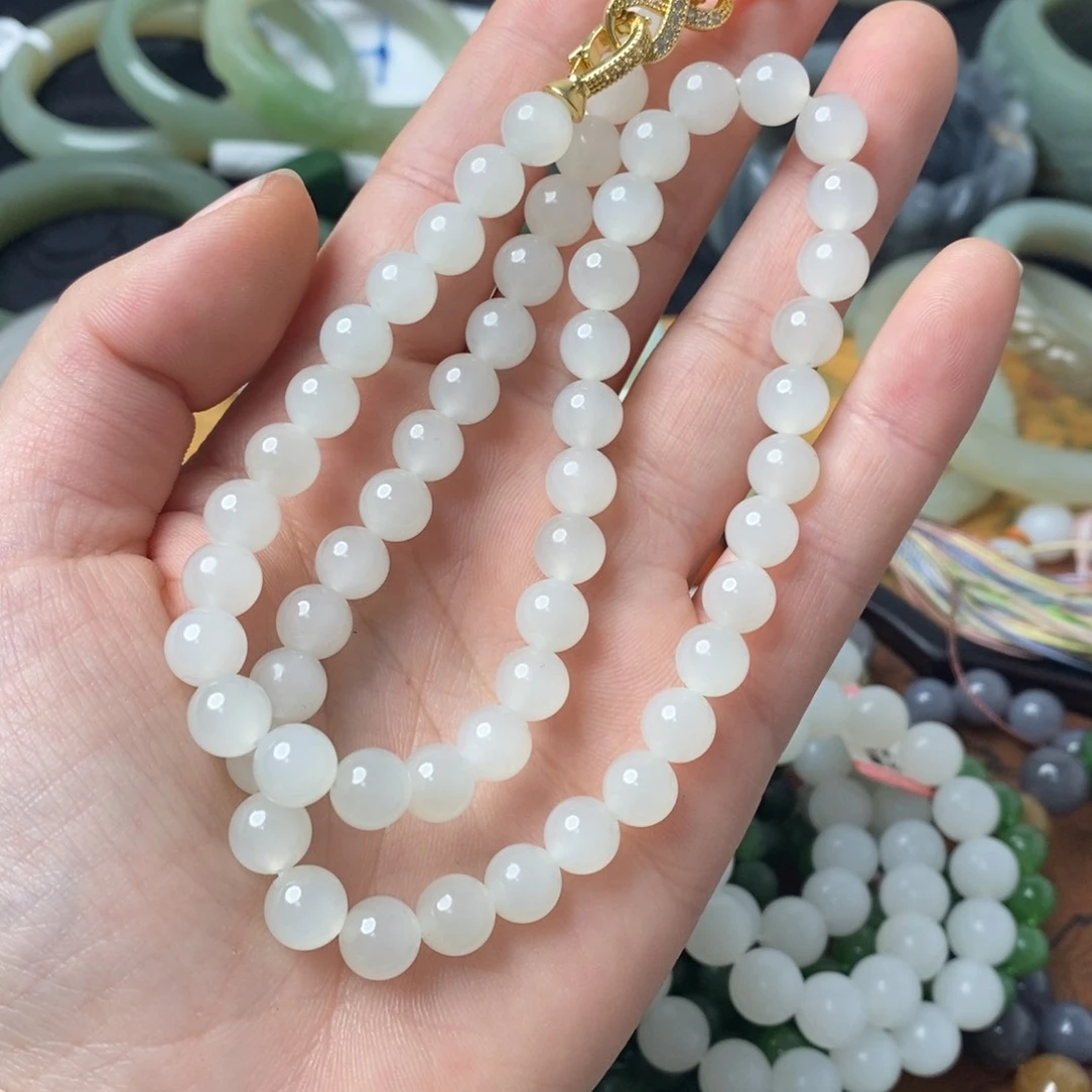 和田玉项链未镶嵌