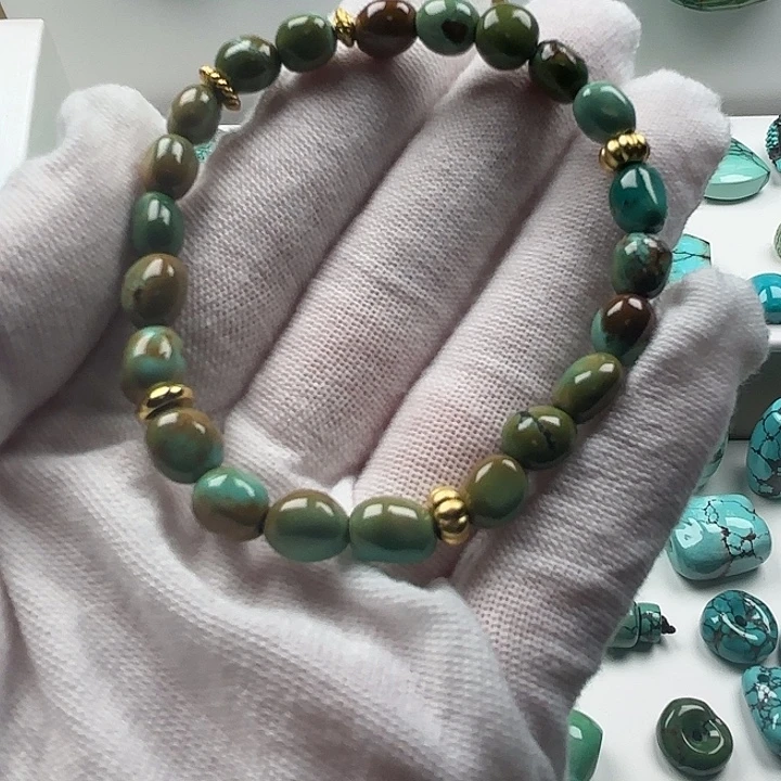 绿松石未镶嵌珠宝奇石