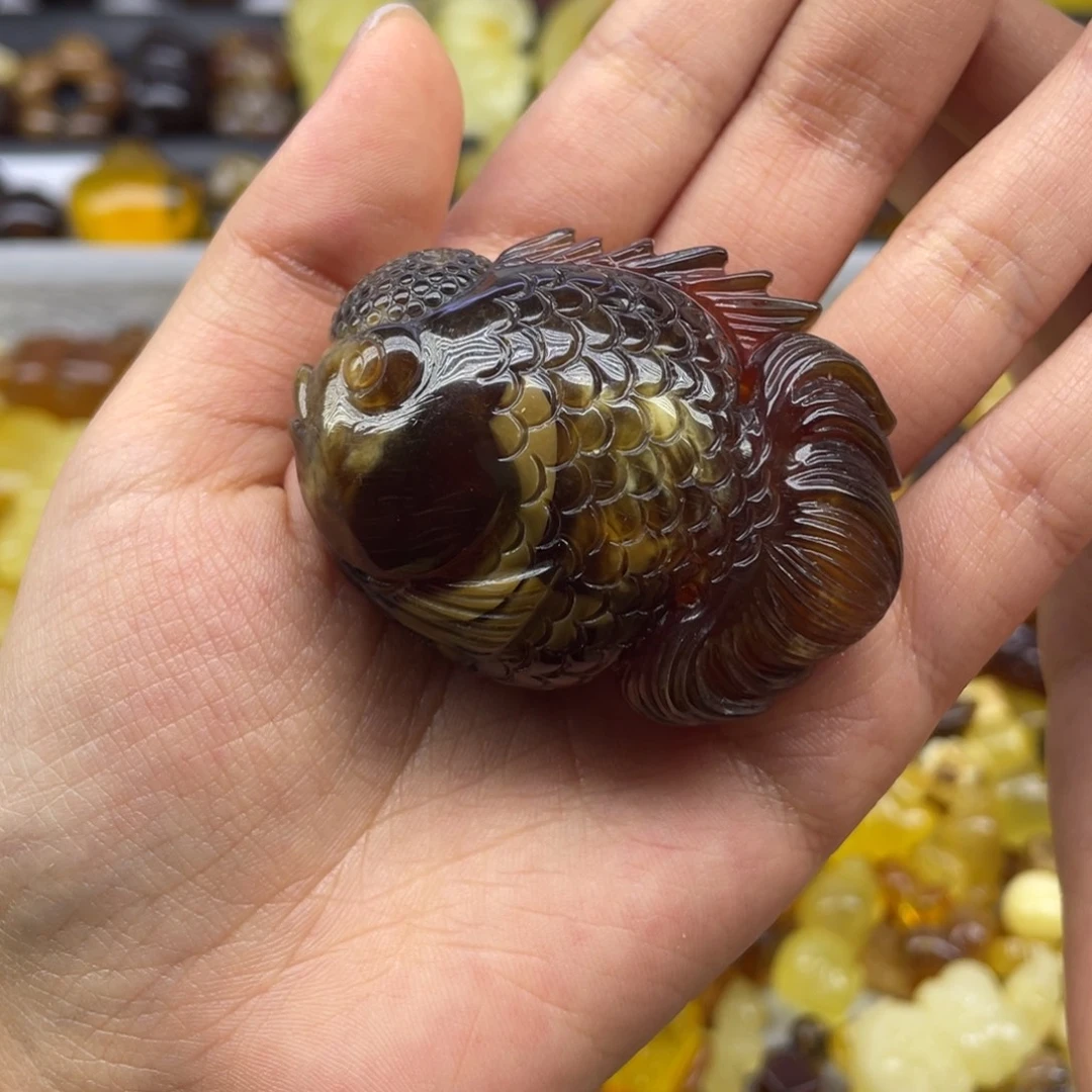 琥珀未镶嵌裸石天然琥珀蜜蜡