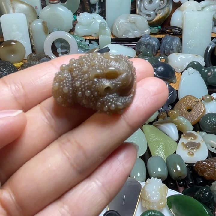 和田玉（糖玉）未镶嵌挂件