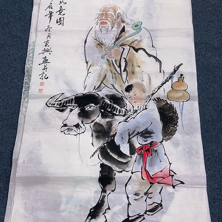 国画纯手绘字画宣纸