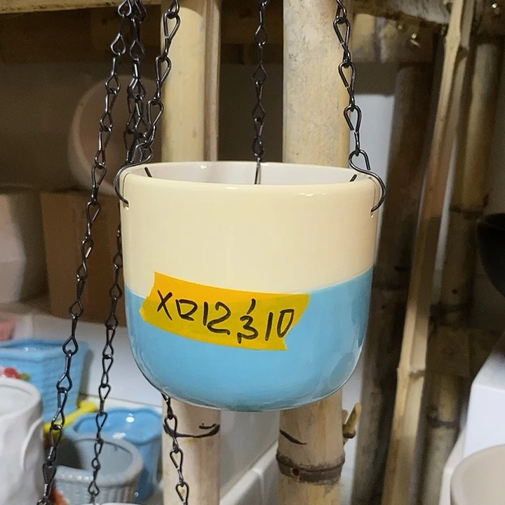 摆件陶盆有孔 微瑕介意勿拍
