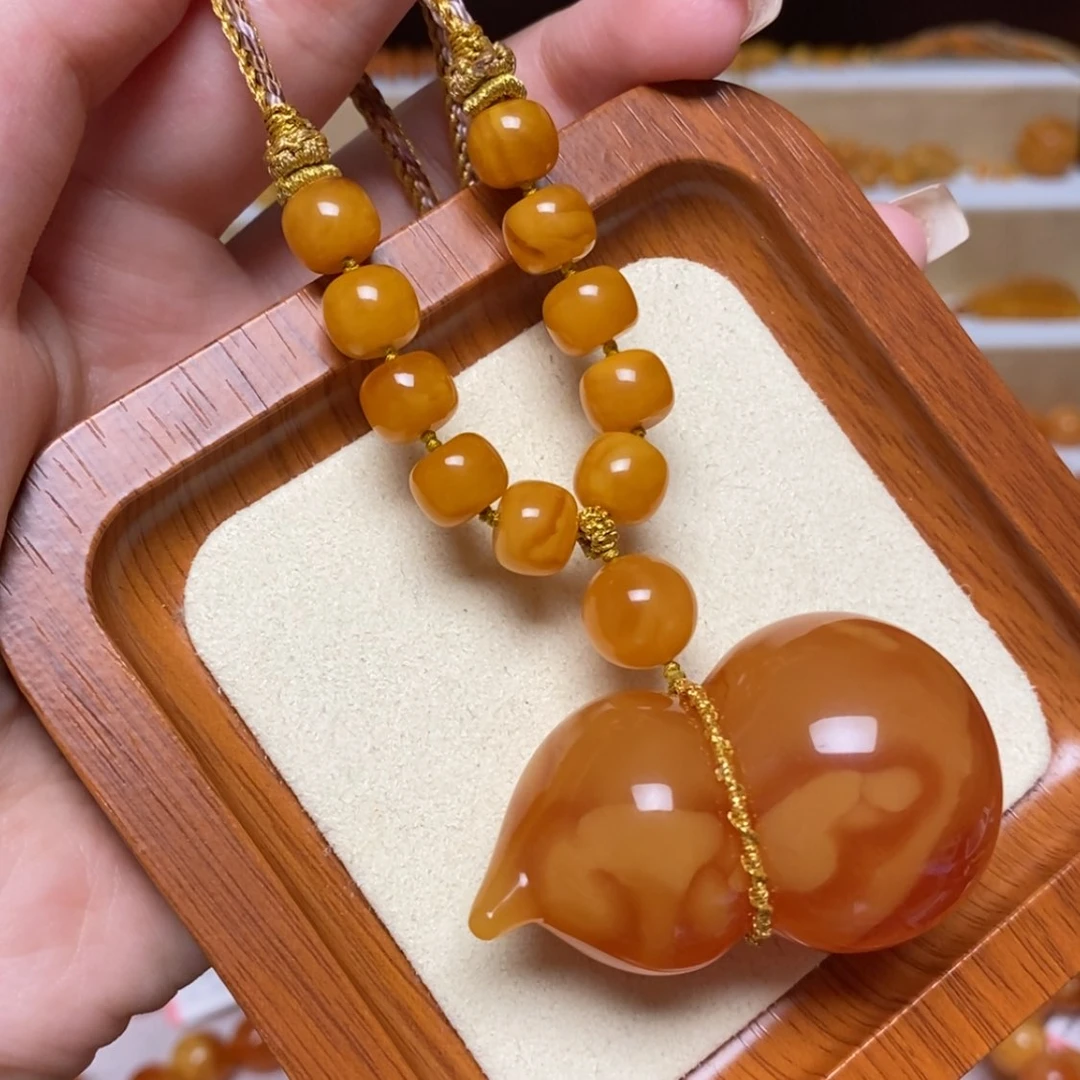 【闪购商品】未镶嵌颈饰蜜蜡项链