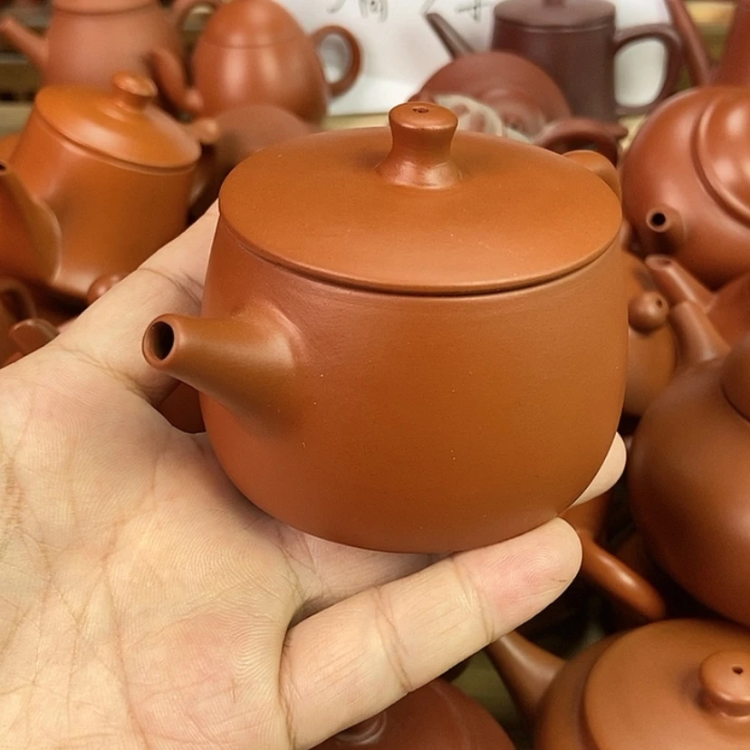 【闪购商品】茶壶朱泥130cc000000000000000