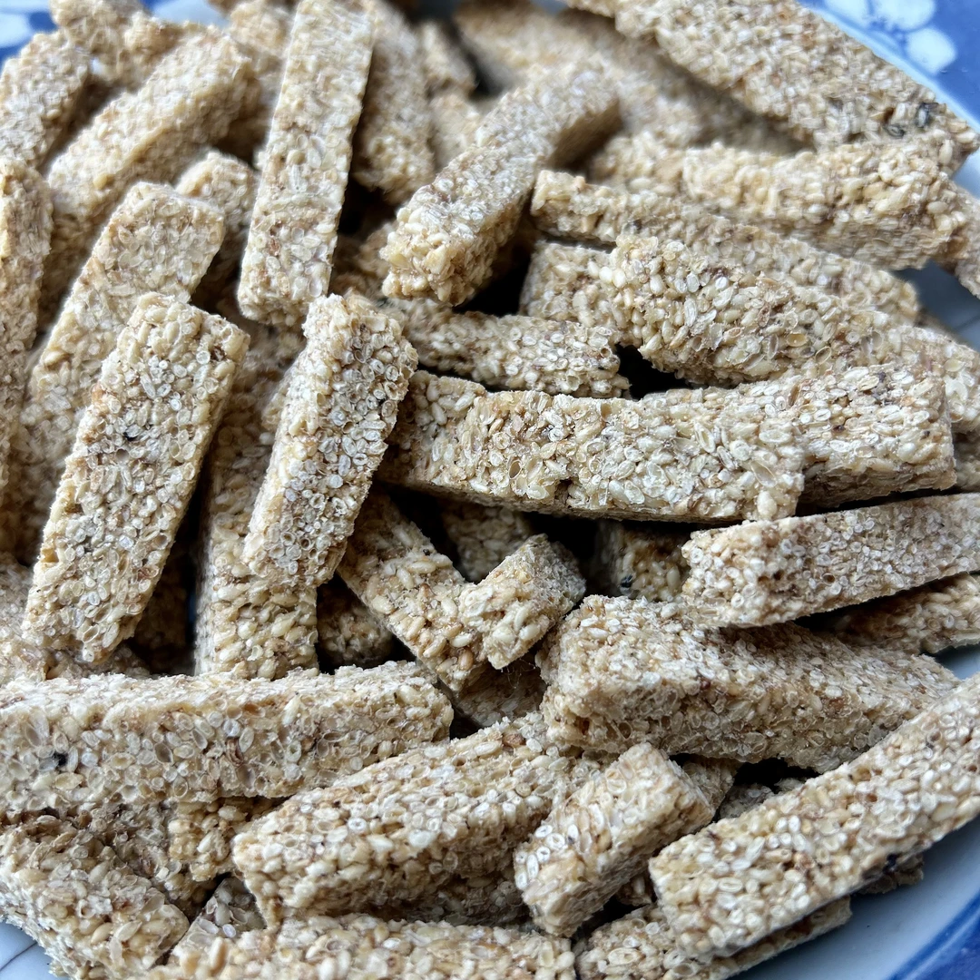 徽州糕点  黑白玉条