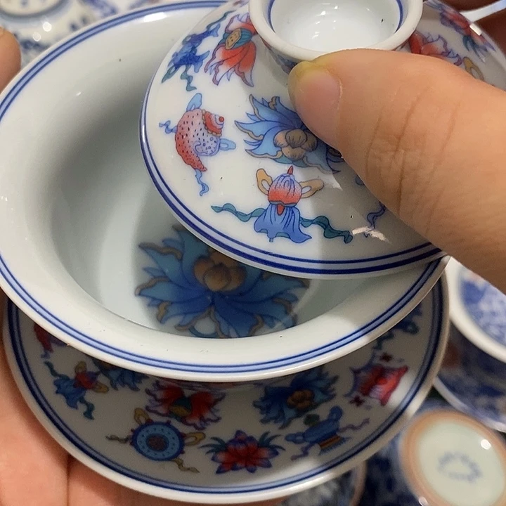 摆件陶景德镇陶瓷主人杯2344
