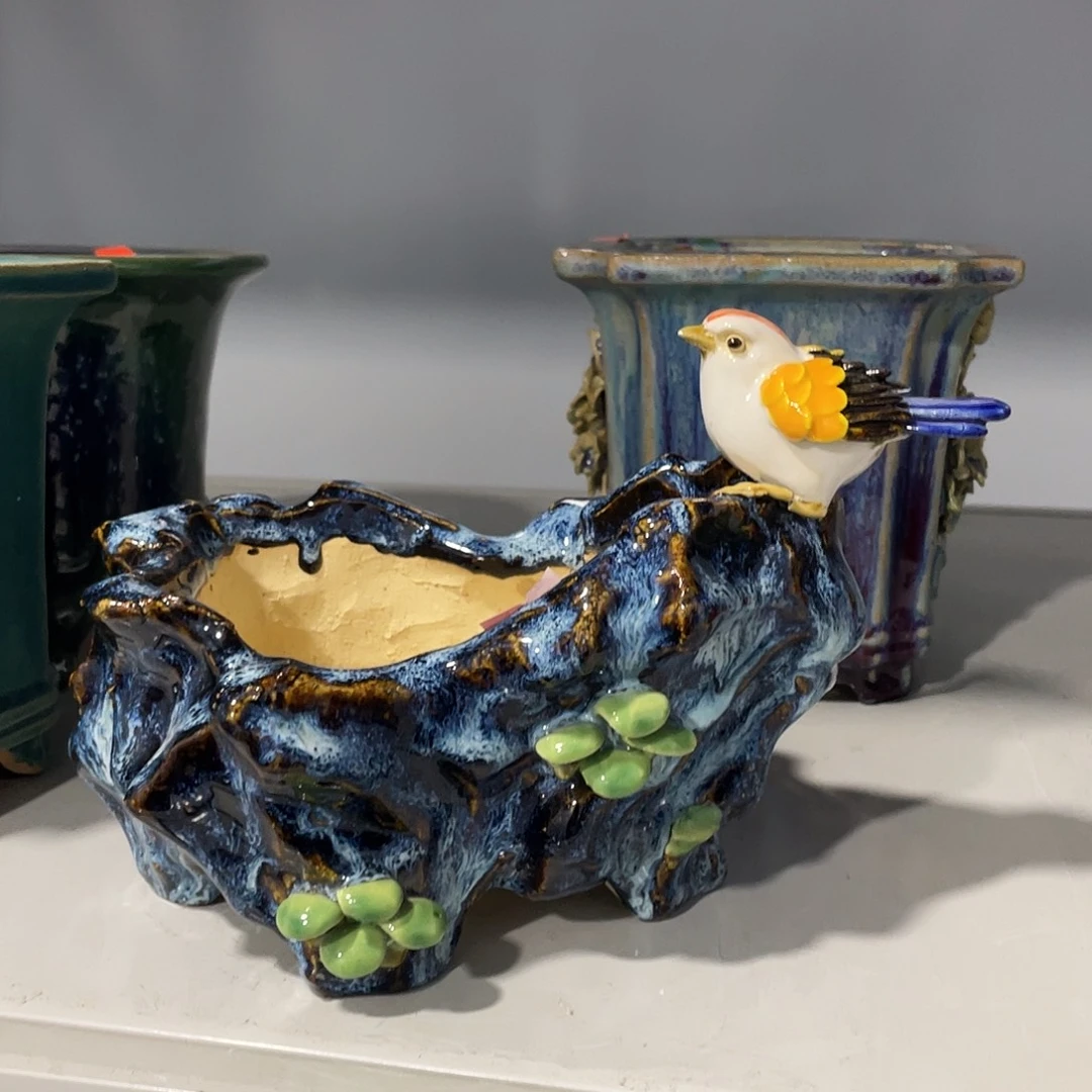 福***宁正宗岭南石湾湾盆