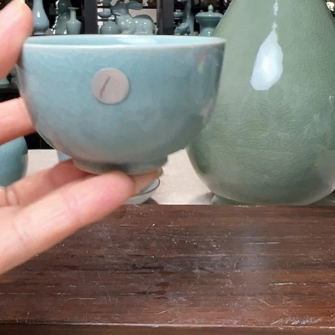 汝瓷手工主人杯精品福利