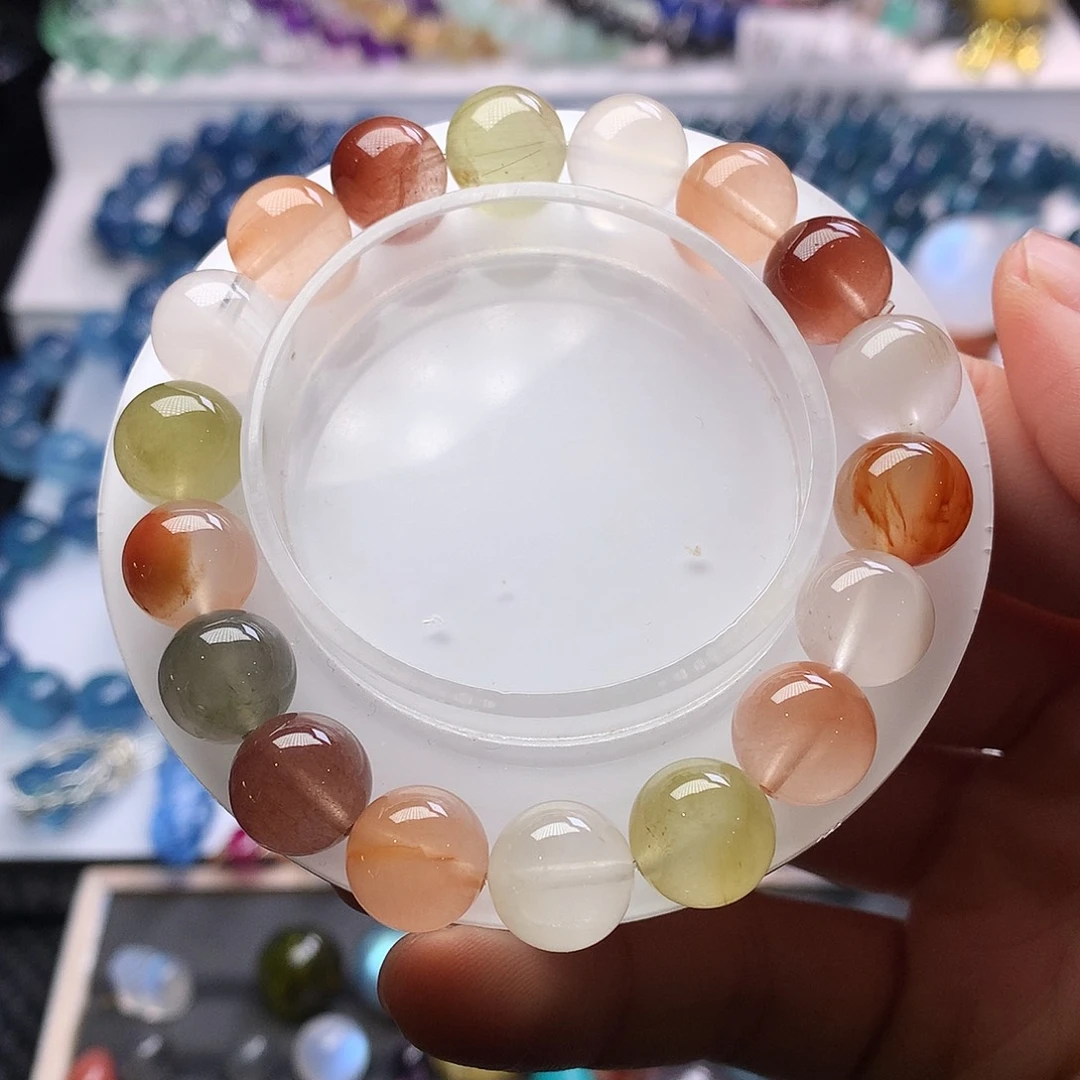 水晶手链未镶嵌多样性