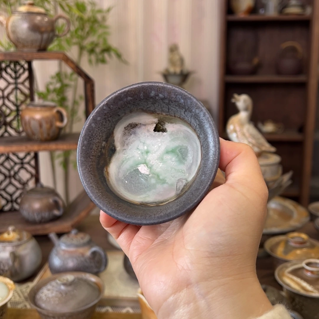 33中白精品压手杯