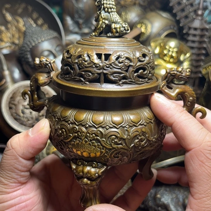 铜器摆件收收藏藏