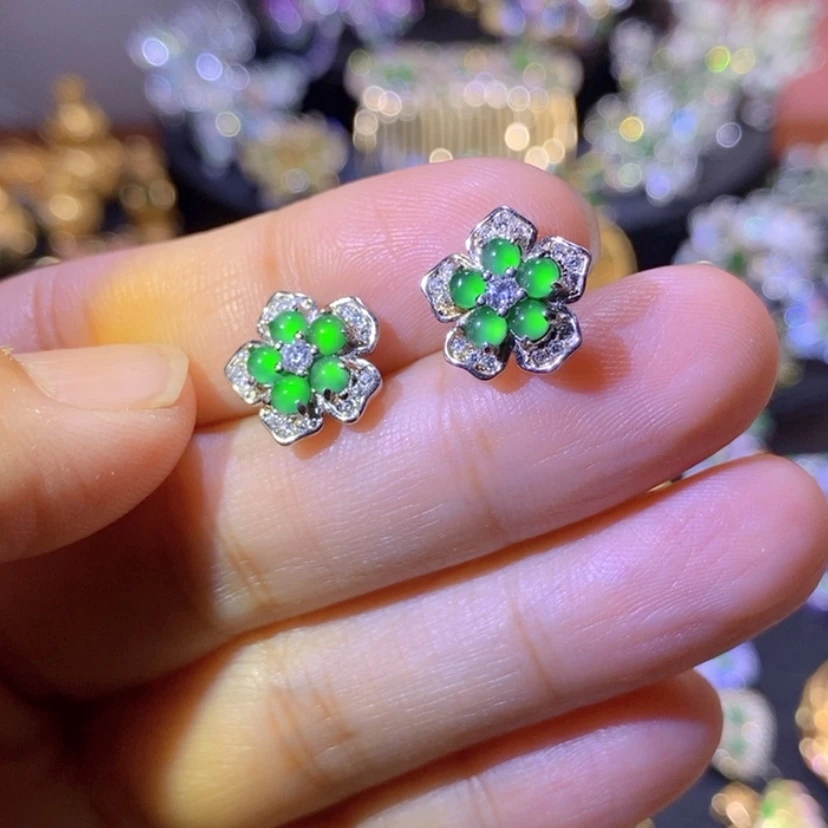 【闪购商品】银S925镶嵌挂件翡翠