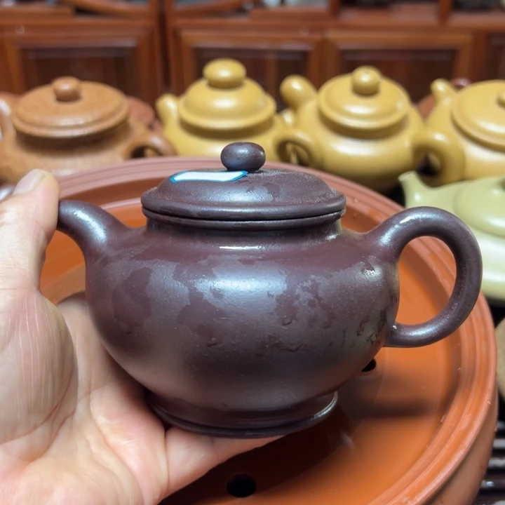 用***0茶杯紫砂宜兴原矿石红