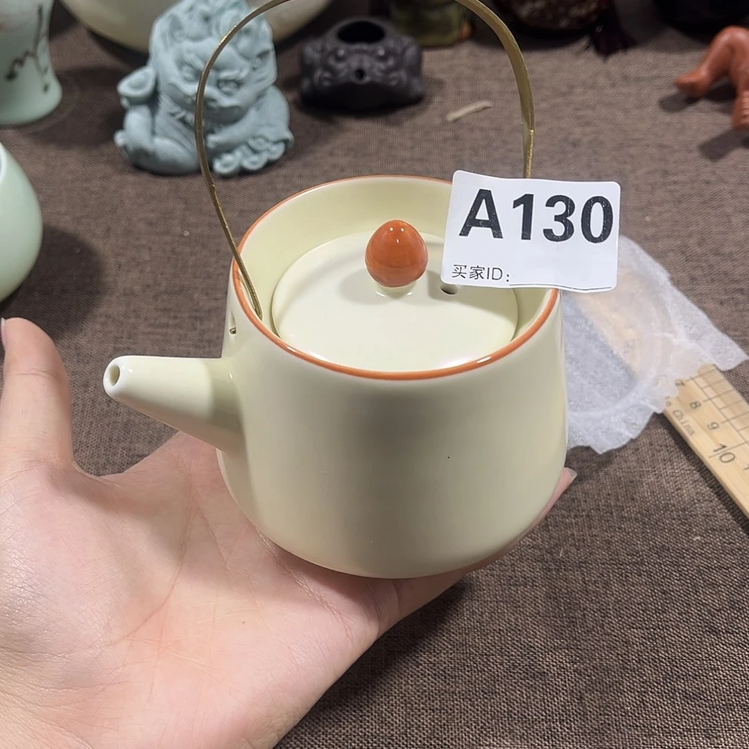 瓷片茶摆件工艺品摆件666