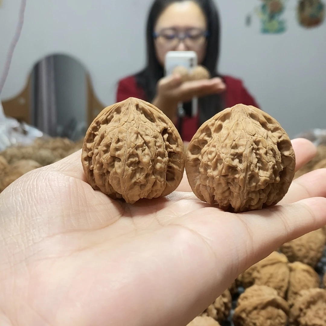 吊坠文玩核桃虎头王38
