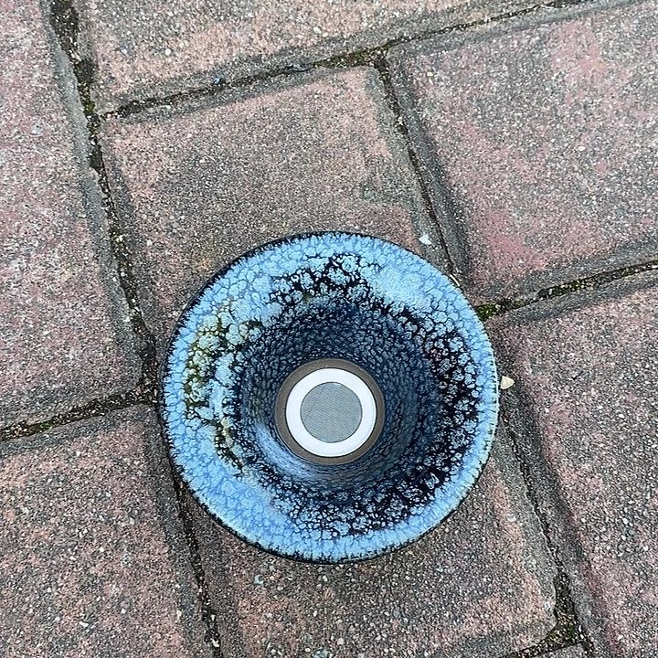 茶盏建盏茶漏一个