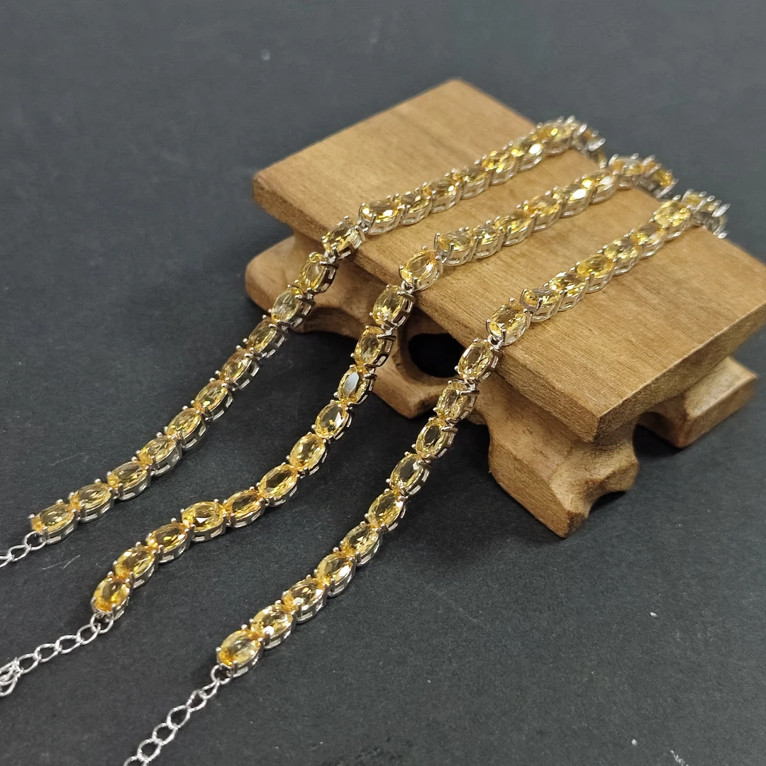 【书记甄选】天然黄水晶单圈手链 多样性发一件 8354QQ