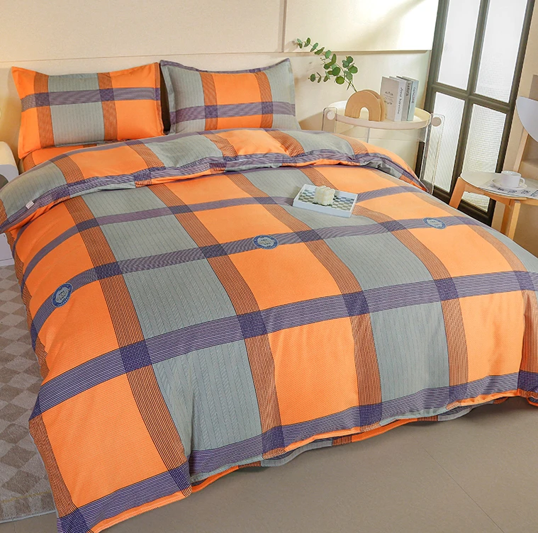 【辉煌一生单件被套】简约亲肤磨毛单人被套 双人被套学生宿舍被罩