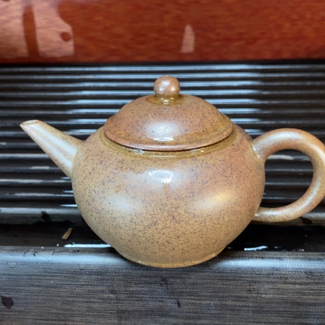 紫砂茶壶高端120cc段泥水平