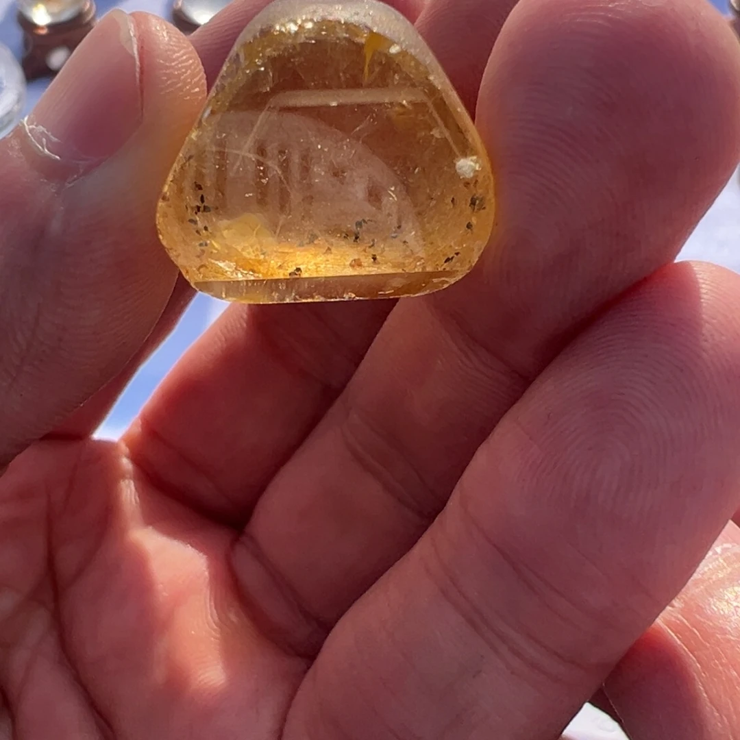 珠宝半成品水晶未镶嵌天然水晶万花筒