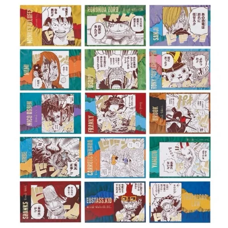 海贼王效果音三弹烫金明信片盲盒代拆（未成年人禁止下单）