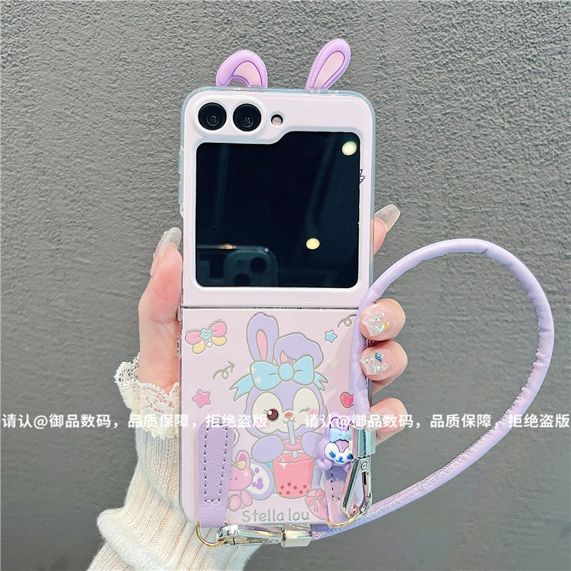 (三星zflip6系列)透明折叠壳适用三星zflip6/三星zflip5手机壳潮