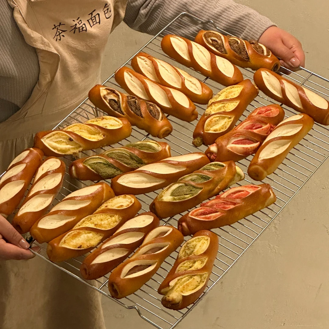 碱水面包(无油无糖)