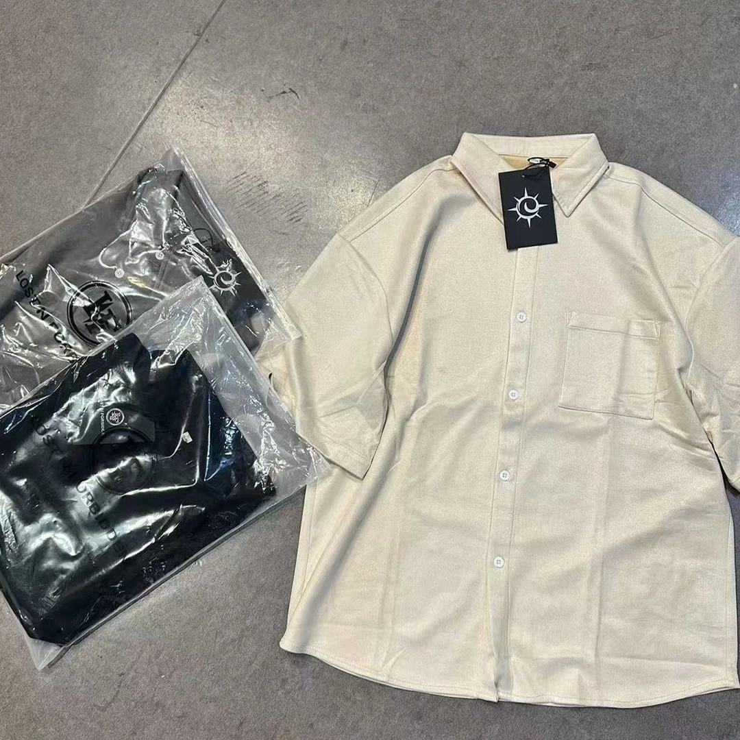 LNF 简约纯色百搭衬衫-男女同款