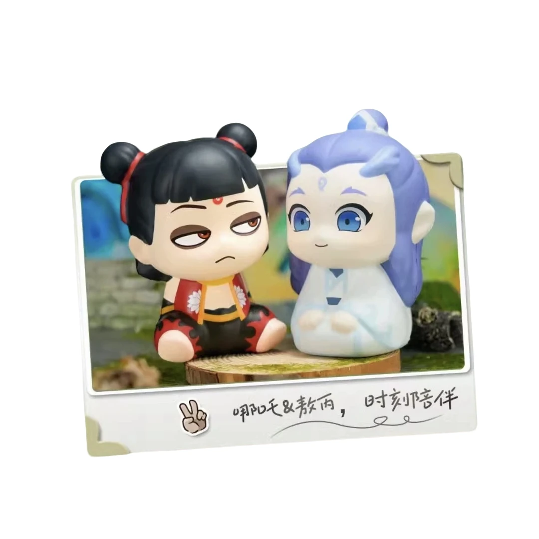 集卡社x森罗万象 哪吒魔童闹海正版捏捏玩偶