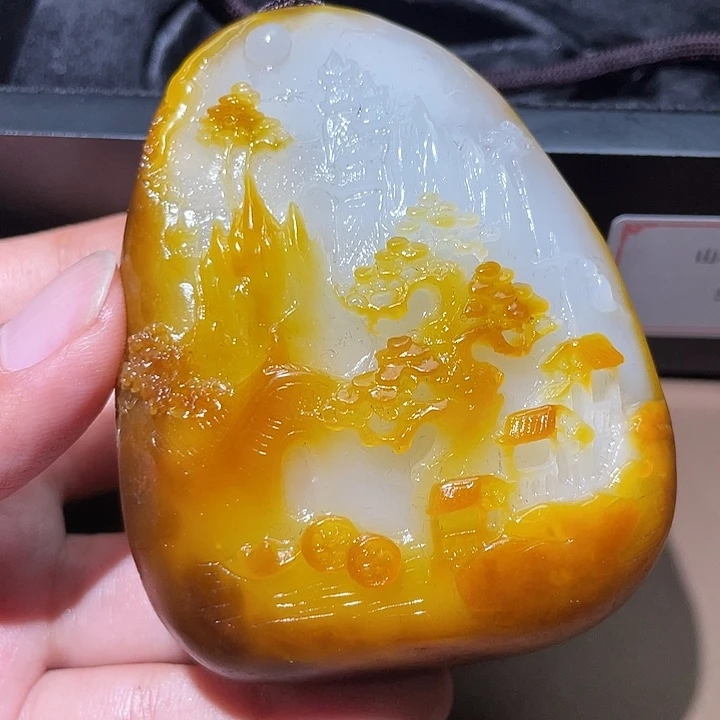 和田玉颈饰未镶嵌Y