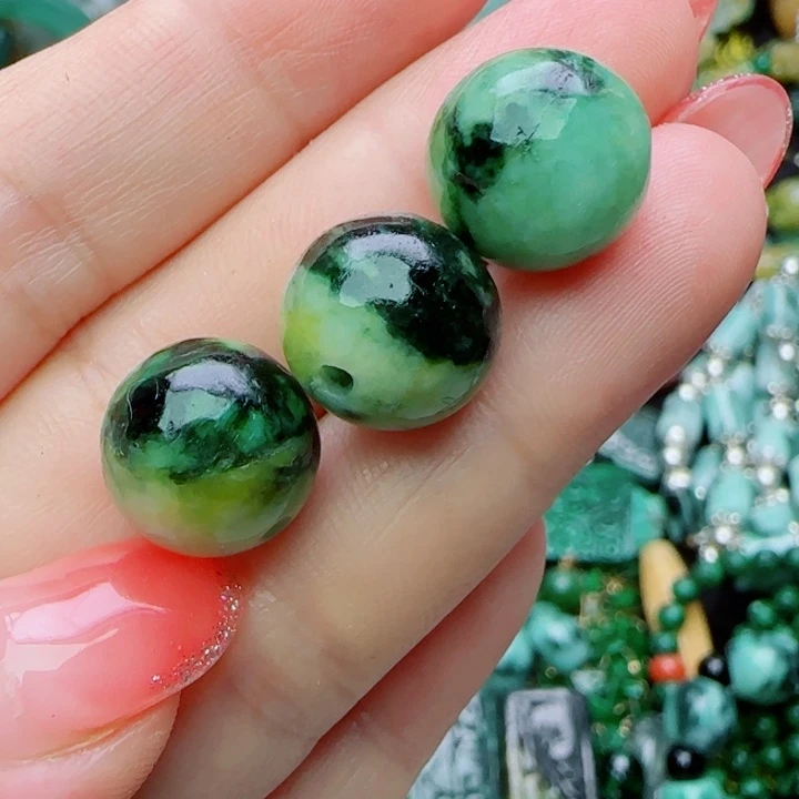 翡翠未镶嵌颈饰天然A货19