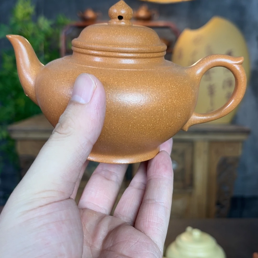 茶壶紫砂金将坡200。