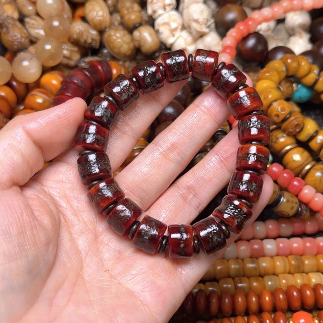 【闪购商品】牛骨手串/手链牛骨直切12×16颗