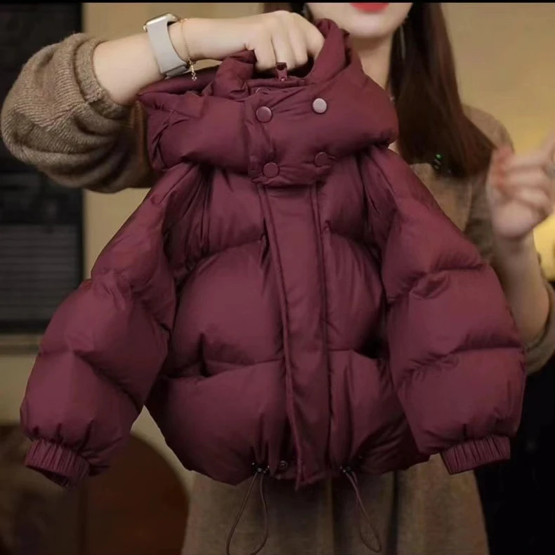 羽丝绒外套2024新款秋冬季加厚中大童男童女保暖外套加厚