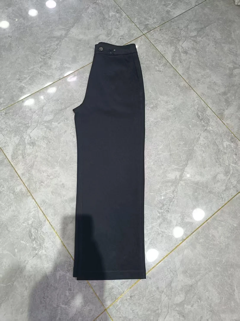 女款百搭休闲九分裤297-8007