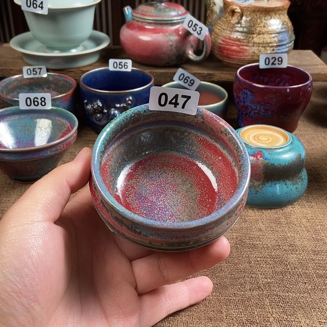 腊***粥瓷片钧瓷茶壶茶具