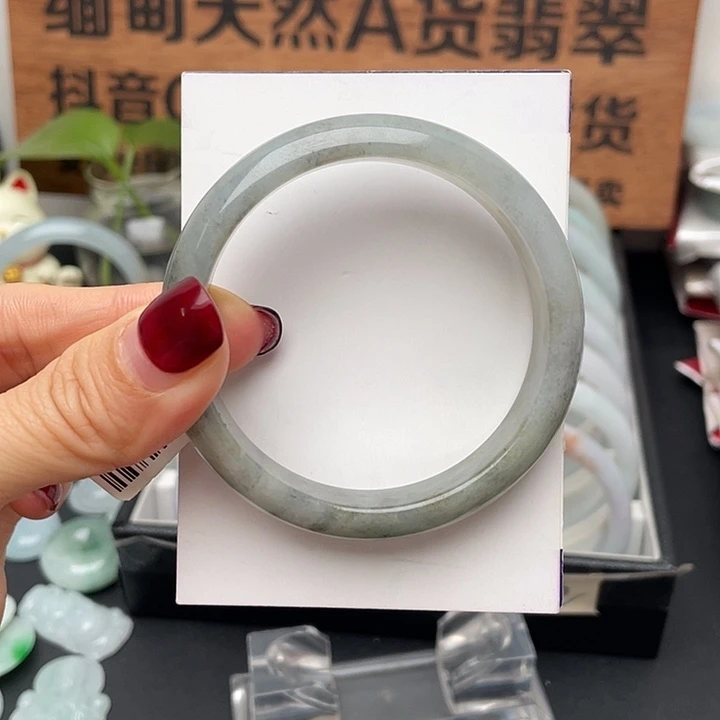 翡翠手镯未镶嵌54正圈