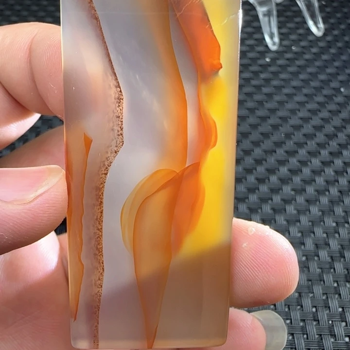 冰***璃玛瑙/玉髓颈饰未镶嵌