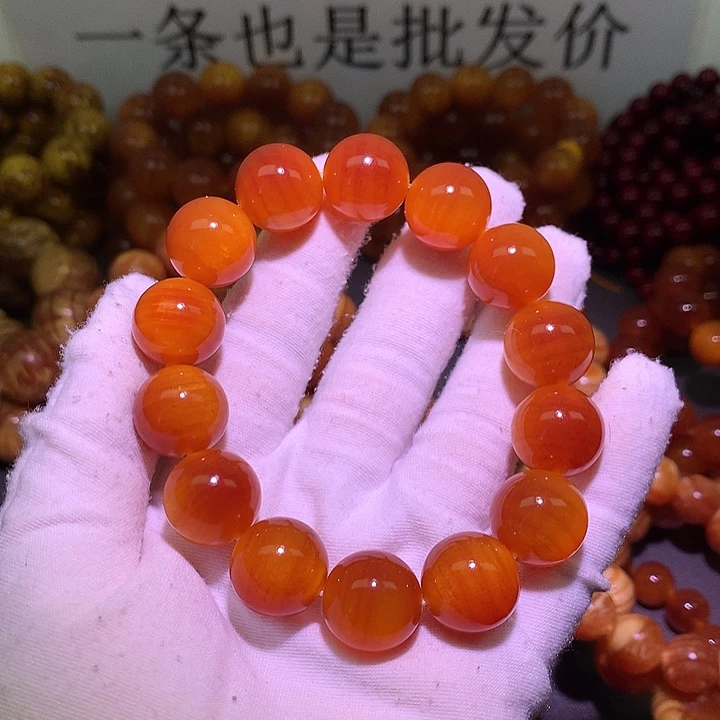 松木（琥珀木）手串/手链1.6 包浆高货