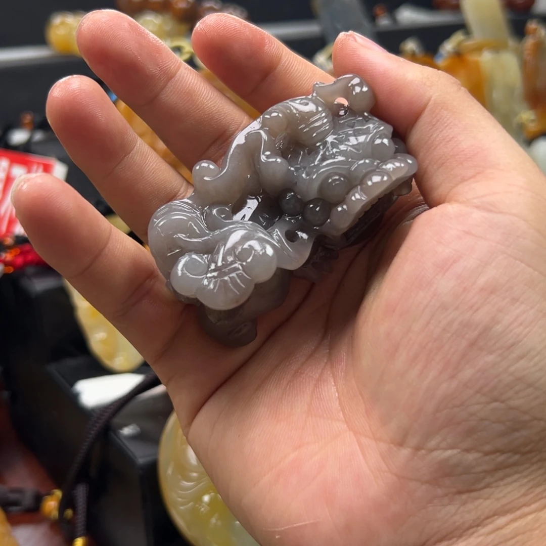 石英质玉（黄龙玉）未镶嵌多样性发货，发其一