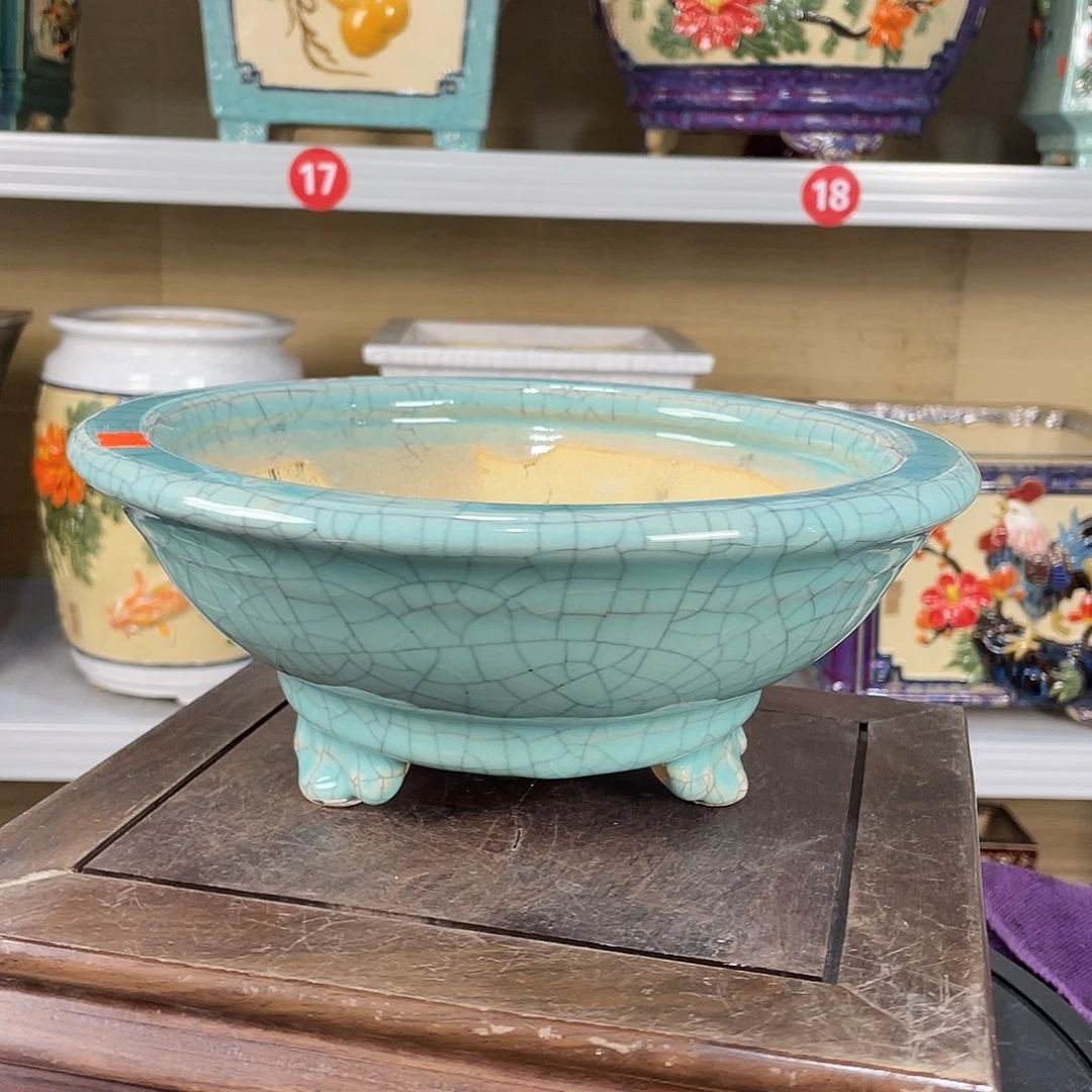 内口21内深8正宗岭南石湾盆